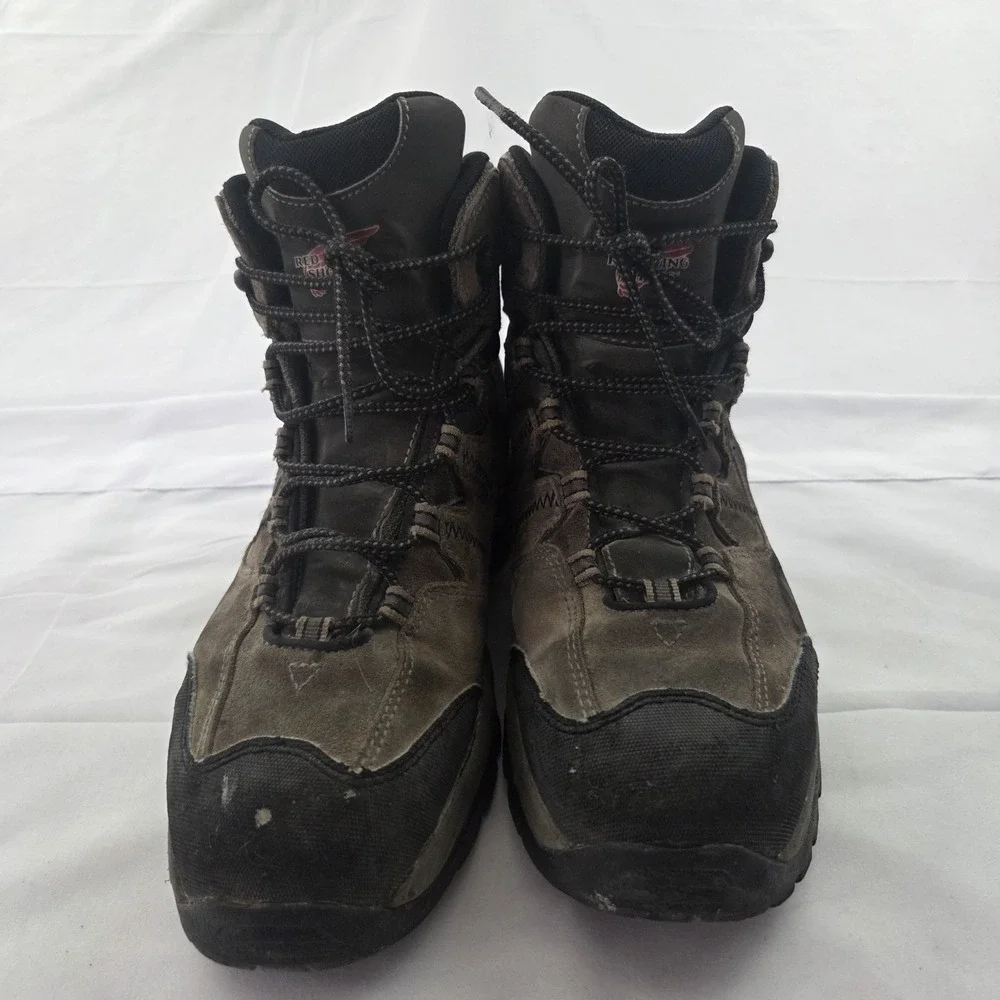Red Wing 6670 TruHiker Boots Mens 10.5 Steel Toe Waterproof EH Work NO INSOLES